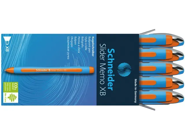 Schneider Balpen Slider Memo XB 1,4mm Oranje