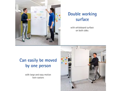 Mobiel Whiteboard MAULpro Easy2move 100x180cm
