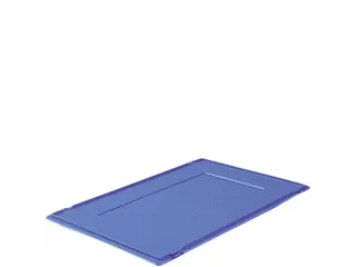 Universele Deksel Voor Euronorm Stapelkrat 400x300mm Rood - 1