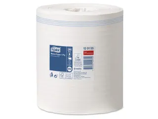 Poetsrol Tork M2 Centerfeed 120155 1-laags 20cmx300m 6 Rollen wit - 3
