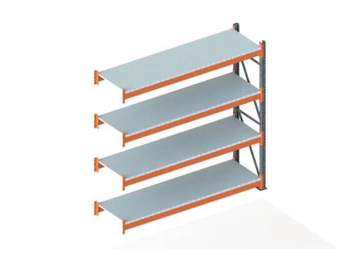 Breedvakstelling Aanbouwveld 2700x2700x800mm 4 Stalen Legborden