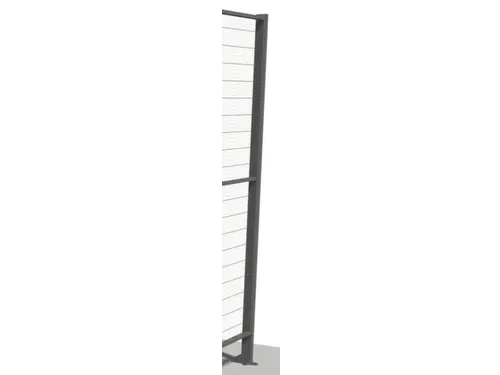 Staander V. Veiligheidshek 2200mm Smart Fix Bxd 60x40mm