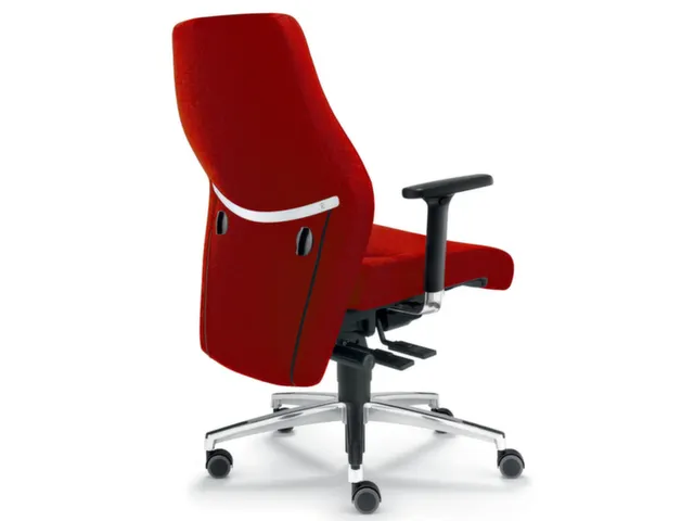 Dauphin 24Uurs Bureaustoel Rood