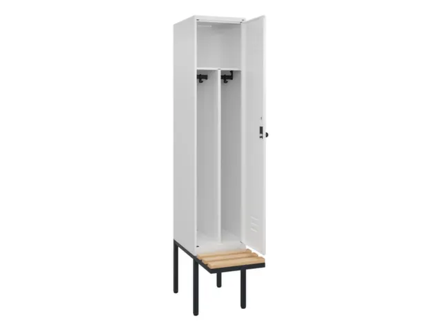 locker voor scheiding van kleding,HxBxD 2120x400x815mm,1vak