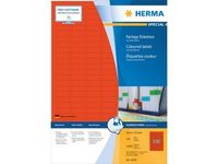 Herma 4238 Gekleurde Etiketten 25.4x10mm Rood permanent