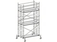 rolsteiger,reik H 6,6m,steiger H 5,82m,2platform(s),m. luik