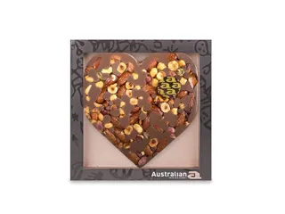 Chocolade Austrailian hart melk noten 270 gram - 2