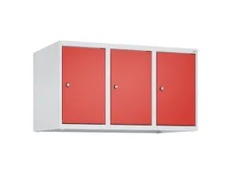 opzetkast,v. locker,3vak.,vak B 300mm,HxBxD 500x900x500mm,vleugeldeur