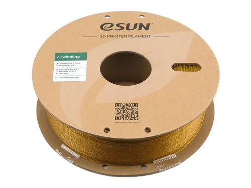 eSUN 3D printer Filament eTwinkling 1,75mm Goud 1kg