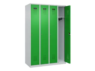 locker,HxBxD 1850x1200x500mm,4vak,vak B 300mm,cil.-slot - 2
