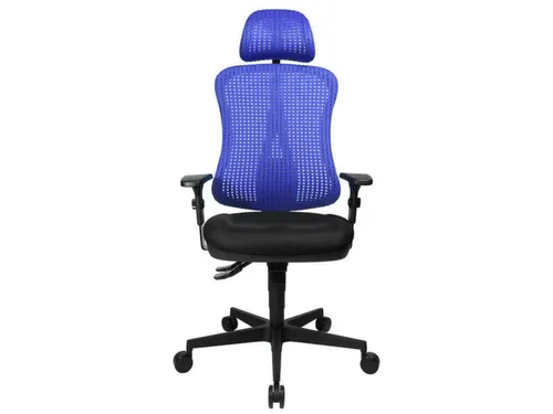 Topstar Bureaustoel HEAD POINT SY Netbekleding In Blauw