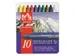 Waskrijt Caran d'Ache neocolor-II 10 stuks assorti