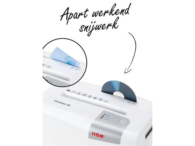 Papiervernietiger Hsm Shredstar X5 Snippers 4.5x30mm P-4