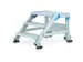 Escalier Mobile,Roulant,4Marches,Inclinaison 60°,Alu