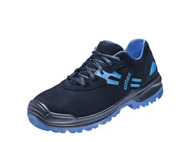 Atlas SL 245 XP lage S3 veiligheidsschoenen SRC ESD zwart/blauw 49