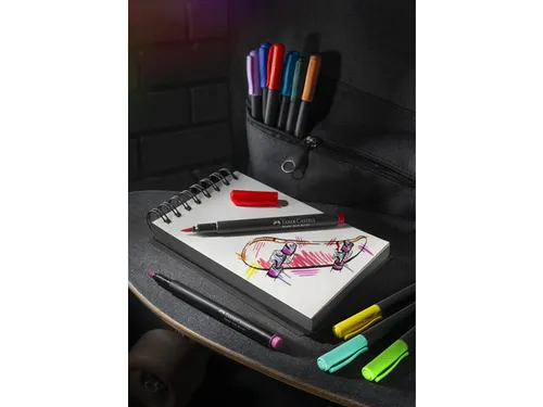 Brushpen Faber-Castell Black Edition 20 stuks in karton etui