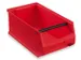 Bac À Bec Hxlxp 150X200X350Mm Pp Avec Barre Support Rouge