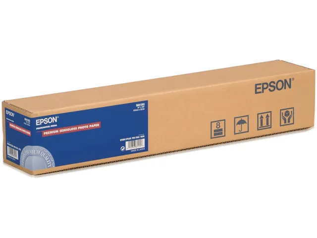 Epson Premium Semigloss Fotopapier Rol 24inchx30.5 m 160 Gram