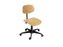 Discountoffice Werkplaatsstoel H 420-555Mm Gelijmd Beukenhout Spindel Wielen Zwart