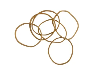 Elastiek Standard Rubber Bands 14 50x1.5mm 1kg 5333 stuks bruin - 2