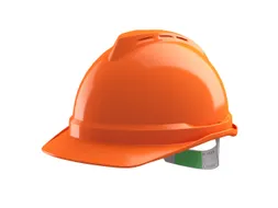 MSA V-Gard 500 ongeventileerde veiligheidshelm met Push-Key binnenwerk