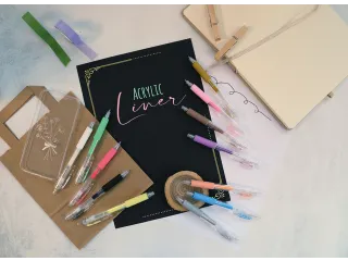 Acrylliner Online fashion assorti 6 stuks - 3