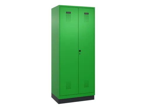 locker voor scheiding van kleding,HxBxD 1950x800x500mm,2vak