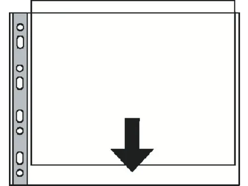 Showtas Esselte 55230 Standaard A3 Landscape Pp 0.09mm 11-Gaats