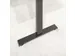 Dextro Plus Zit-sta Bureau Elektrisch 140x80 Lindberg Eiken 25mm Zwart