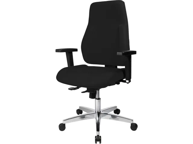 Bureaustoel Topstar Point 91 zwart stof