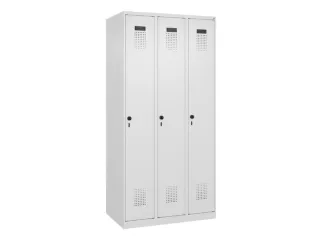 locker voor scheiding van kleding,HxBxD 1850x900x500mm,3vak - 2
