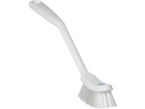 Smalle Afwasborstel Vikan 290mm Wit medium vezel