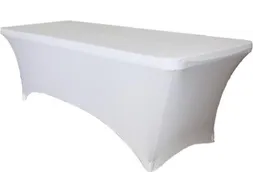BRASQ Tafelrok Wit 183x76x74cm