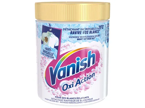 Wasbooster Vanish Oxi Action Whitening poeder 940g Voordeelbundel