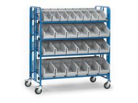 Bakkenwagens 2892 300kg 4 Etages Ral5007