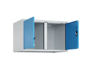opzetkast,v. locker voor scheiding van kleding,2vak.,vak B 400mm - 1