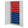 kast met sleufplaat m. bakken,HxBxD 1950x1000x410mm,72bakken PE