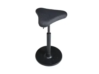 Zit-/stahulp Beweeglijk Zitmechanisme Triangelzitting Zwart Stof - 2