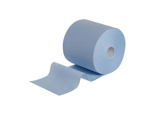 Poetsrol WypAll L10 EXTRA 1-laags 23,5cmx380m 1000vel blauw 7472
