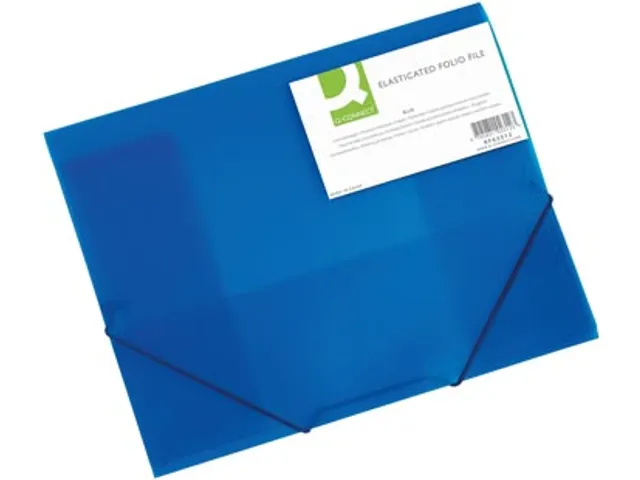 Elastomap A4 Mat Met Drie kleppen PP 400 Micron Blauw