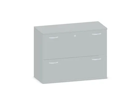 hangmappenkast 770x1000x430mm 2hangmappenframes Antraciet+ Onyx