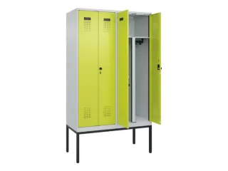 PBM-locker,HxBxD 2120x1200x500mm,4vak,vak B 300mm,draaigrendel - 1
