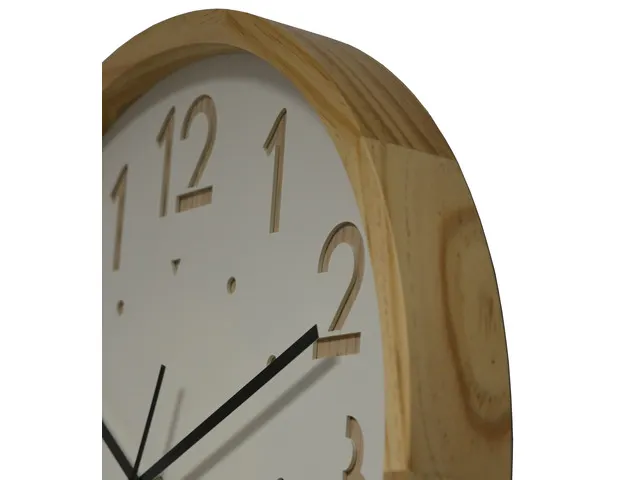 #*Wandklok CEP Orium Oslo 41cmhout
