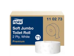 Toiletpapier Tork T1 Jumbo 2-laags Wit Premium 110273