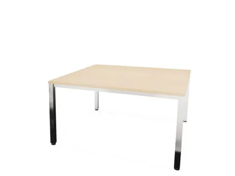 vergadertafel,HxBxD 740x1400x1400mm,hoekig,NE-esdoorn