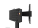 Neomounts MOVE Up FL45S-825BL1 Support au sol écran 37-75 inch - max