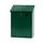 muurbrievenbus,groen,HxBxD 445x325x160mm,inworp boven,uitname voor