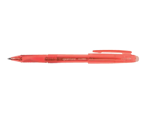 Gelschrijver Quantore erasable 0.7mm rood Voordeelbundel
