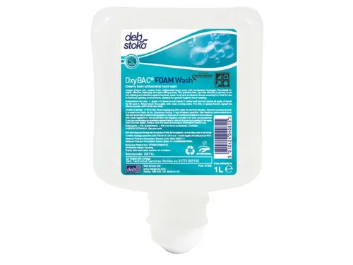 OxyBAC Foam wash handreiniger 1 liter doos 6 patronen