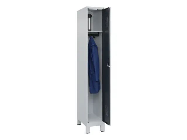 locker,HxBxD 1950x300x500mm,1vak,vak B 300mm,cil.-slot,voeten